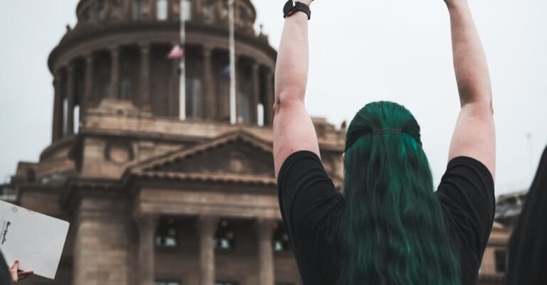 Veterans Protest at State Capitol
