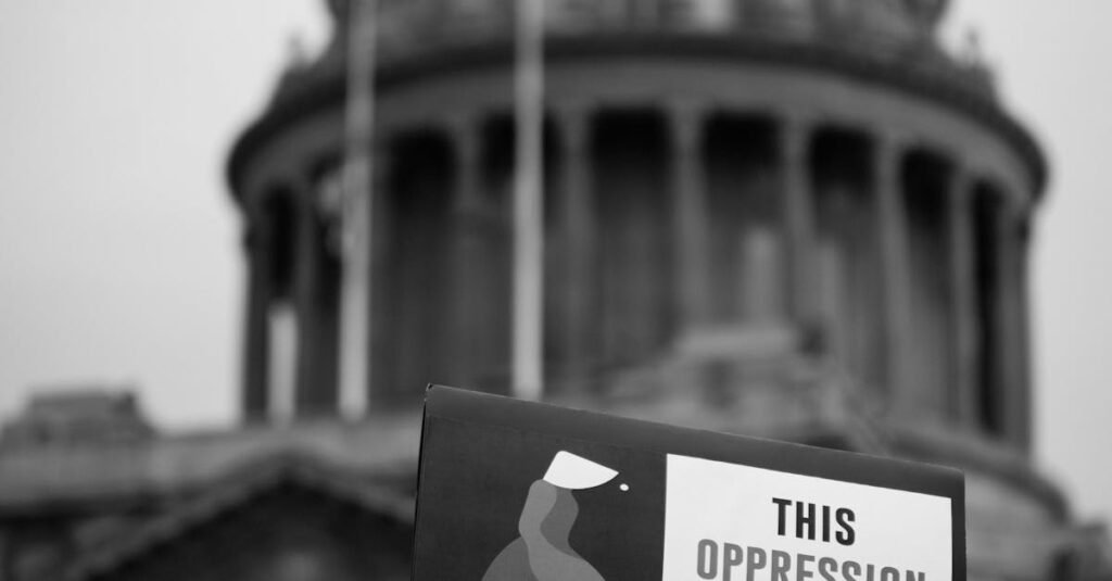 Veterans Protest at State Capitol