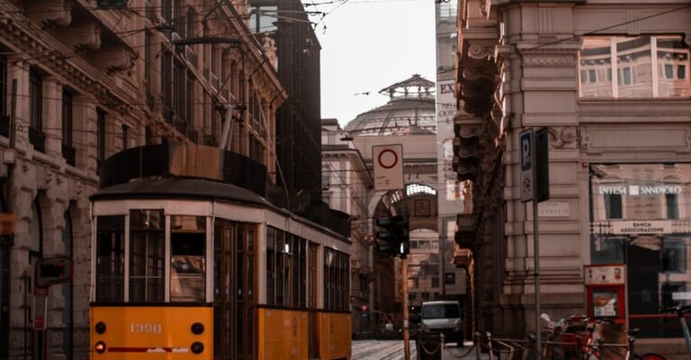 Milan's historic trams
