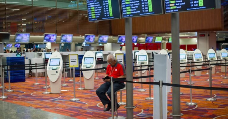 Air Serbia self-service kiosks