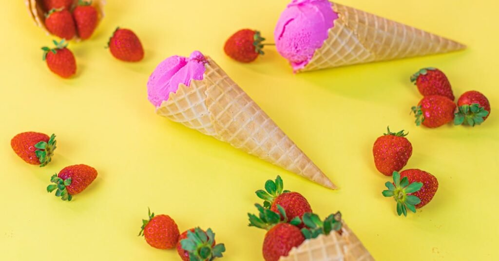 fruit bucket ice cream