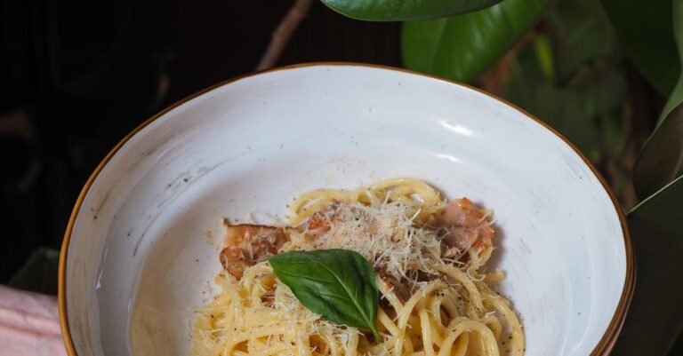 real spaghetti carbonara