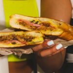 giant Cuban sandwich