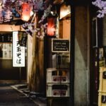 Japanese alleyway restaurant