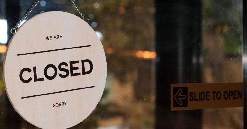 restaurant chain closes